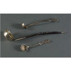 STERLING: Mixed lot to include three items