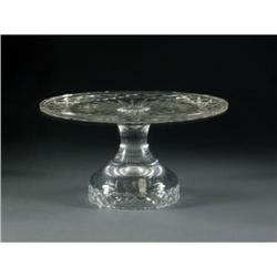 WATERFORD CRYSTAL CAKE STAND