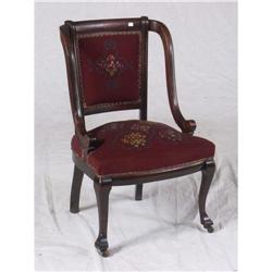 CIRCA 1890 VICTORIAN PARLOR CHAIR