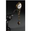 Image 2 : ELEPHANT BRONZED SPELTER ELEPHANT SWING ARM CLOCK