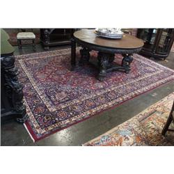 PERSIAN MASHAD CARPET 12.8 X 9.7