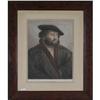 Image 2 : TWO ENGRAVINGS HOLBEIN / BARTOLOZZI PORTRAITS