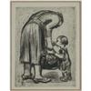 Image 2 : ETCHING KATHE KOLLWITZ MOTHER & CHILD