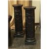 Image 1 : PAIR ROMAN NEO CLASSICAL STYLE ROUND PEDESTALS