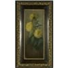 Image 2 : OIL GRACE DAY 19TH CENTURY YELLOW FLOWERS