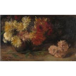 OIL FRANK WARREN MARSHALL ANTIQUE