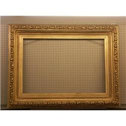LARGE GILDED FRAME ANTIQUE CIRCA 1890
