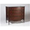 Image 1 : AMERICAN C.1810 MAHOGANY SHERATON CHEST OF DRAWERS