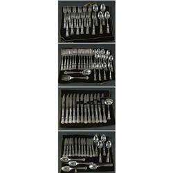 STERLING SILVER GORHAM 'BUTTERCUP'' FLATWARE