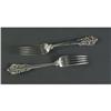Image 3 : WALLACE SILVERSMITHS GRAND BAROQUE FLATWARE