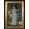 Image 2 : OIL ARTHUR HOWES WEIGALL LADY OF THE LAKE