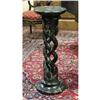 Image 1 : CONTEMPORARY/MODERNISTIC BLACK MARBLE PEDESTAL