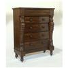 Image 1 : CIRCA 1840 CLASSICAL COUNTRY CHEST OF DRAWERS