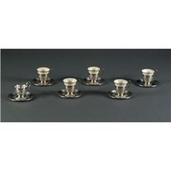 GORHAM AND LENOX STERLING AND PORCELAIN CUPS