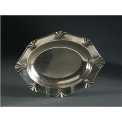 STERLING SILVER KROWER AWARDS DISH