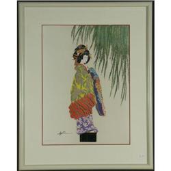 SERIGRAPH OTSUKA SPRING ENCHANTMENT SIGNED