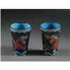 Image 1 : DRAGON CLOISONNE RICE WINE GLASSES