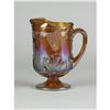 Image 1 : MARIGOLD HARVEST GRAPE CARNIVAL GLASS PITCHER