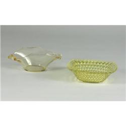 YELLOW VASELINE GLASS