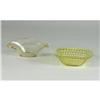 Image 1 : YELLOW VASELINE GLASS