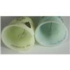 Image 2 : TWO HANDPAINTED FENTON CUSTARD GLASS BELLS