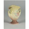 Image 1 : FLORAL MATTE GLAZE HULL VASE
