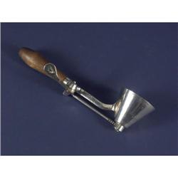 GILCHRIST N33 BRASS AND NICKEL ICE CREAM SCOOP