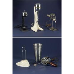 FOUR MILK SHAKE MIXERS EXKIMO MIXALL HAMILTON
