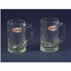 TWO VINTAGE A&W ROOT BEER GLASS MUGS