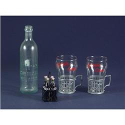 VINTAGE SODA ITEMS HIRE'S AND COCA-COLA