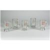 Image 1 : FIVE 6'' TRIPLE XXX CLEAR ROOT BEER MUGS