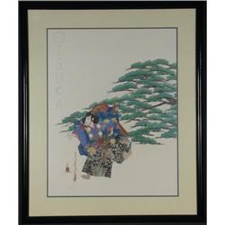 LITHOGRAPH OTSUKA JAPANESE MAN