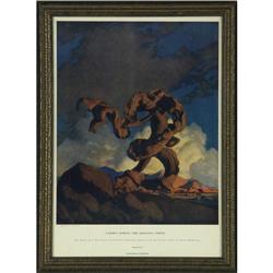PHOTOLITHOGRAPH MAXFIELD PARRISH CADMUS SOWING