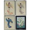 FOUR ASIAN PRINTS OTSUKA & TATSUO ITO