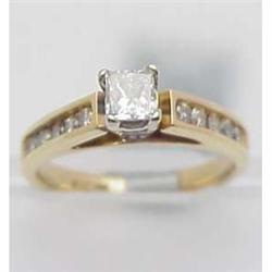 Diamond engagement ring