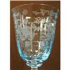 Image 1 : Fostoria Navarre Blue Eight Goblets