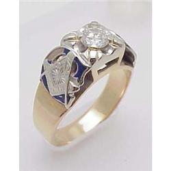 Man's diamond ring - Fraternal ?