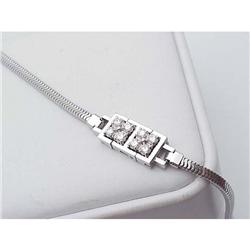 Jabel Diamond Bracelet 18 kt white gold