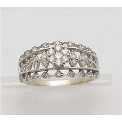 Diamond cocktail ring
