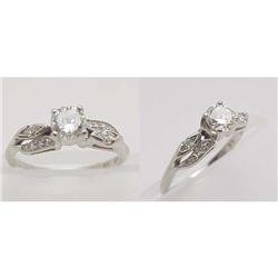 Diamond Engagement Ring .47 ctw