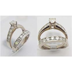 Diamond bridal set 2.50 twt channel set