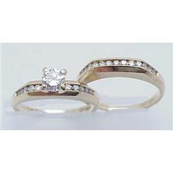 Diamond Bridal Set .48 cwt