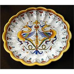 Deruta bowl with birds