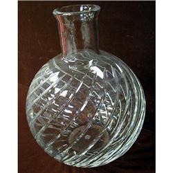 Baccarat crystal vase