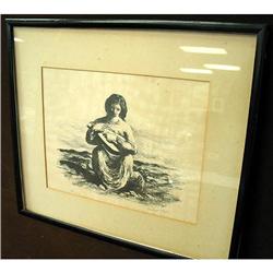 Robert Fabe print "Reverie"