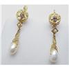Image 1 : Pearl drop earrings