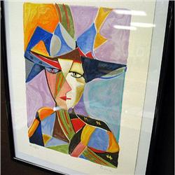 Bona de Mandiargues serigraph signed