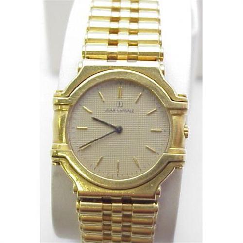 Lady's Jean Lassale 18kt gold watch
