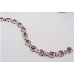 Ruby and Diamond Bracelet