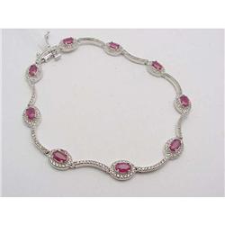 Ruby and Diamond Bracelet